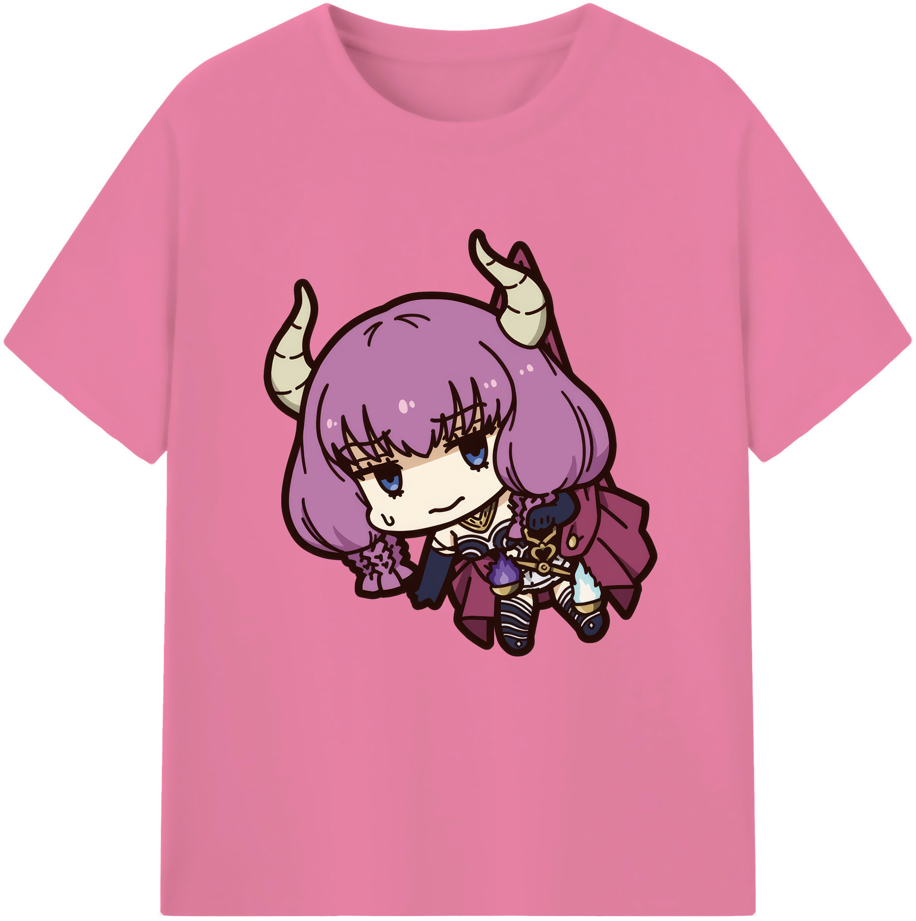 （画像用） 葬送のフリーレン Frieren 綿100％半袖Tシャツ（フロントプリント）